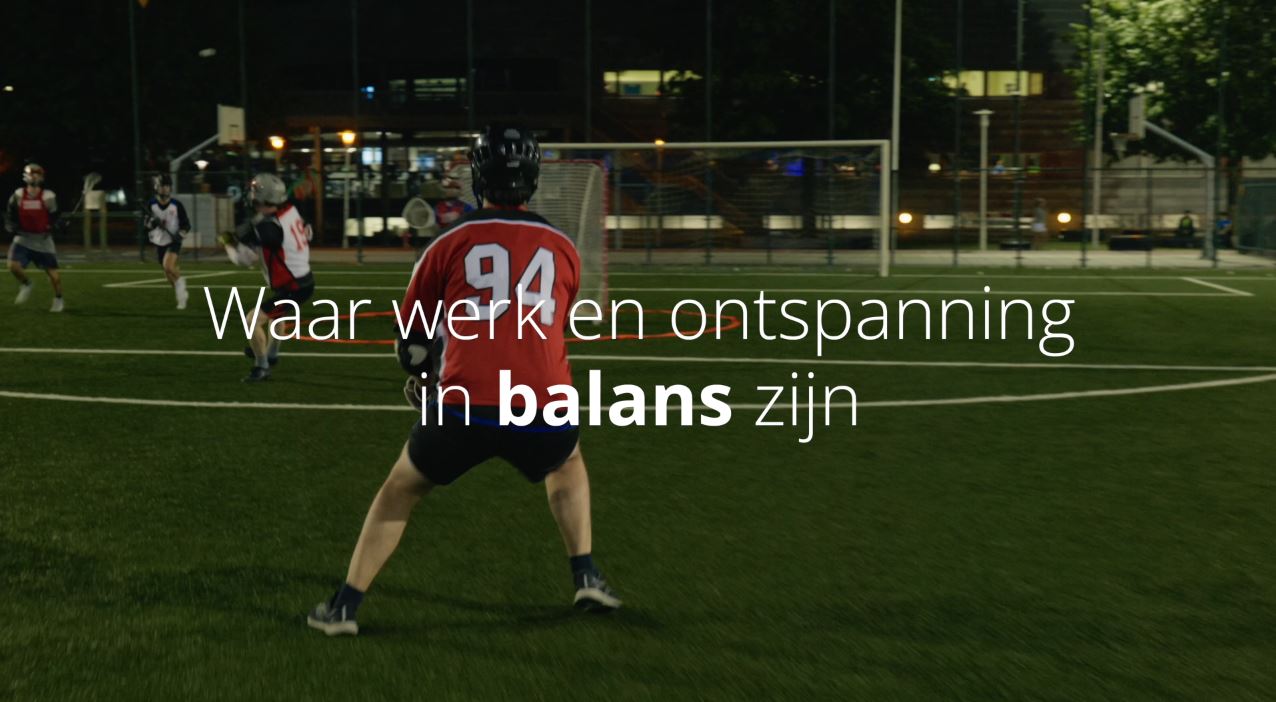 Een frame uit de employer brand video voor niet-wetenschappelijk personeel